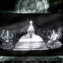 MOKSHA/NIRVANA logo patch